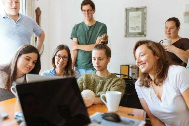 A business team reading about corporate income tax.